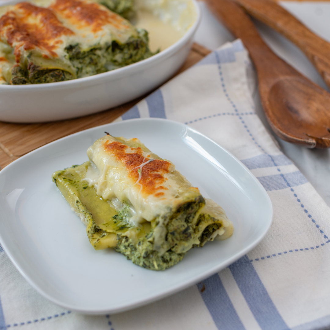 Cannellonni ricotta et épinards table_de_cana_service_cannellonni_traiteur_antony_paris_insertion_professionnelle