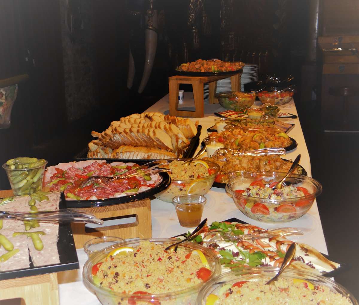 Buffet froid dressé Buffet froid dressé