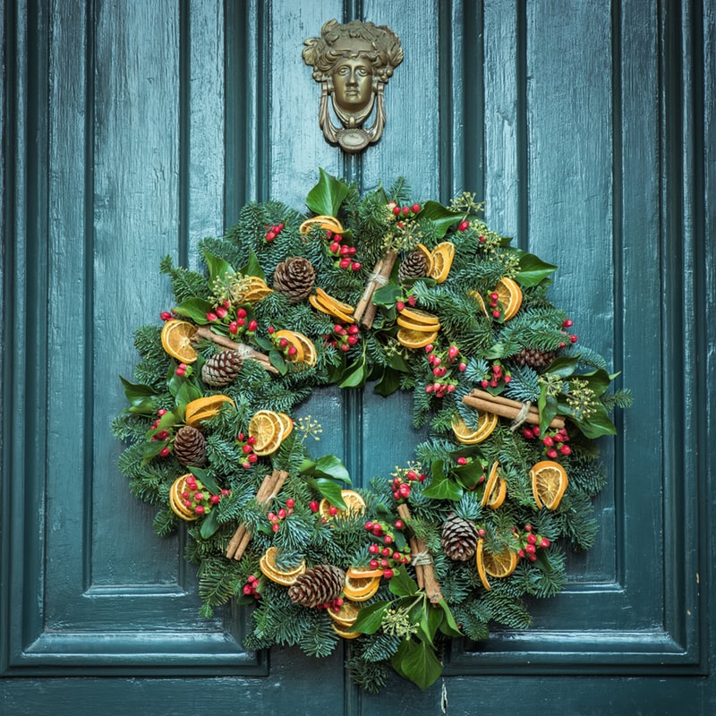 by jeztimms on unsplash Couronne de Noël